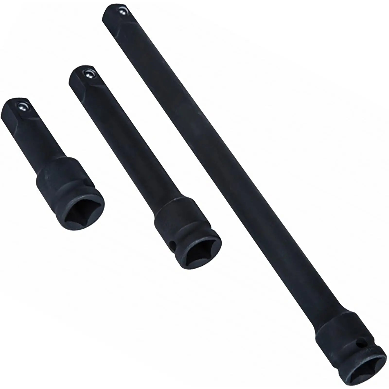 BlueSpot 3 Piece 1/2" Drive Impact Extension Bar Set