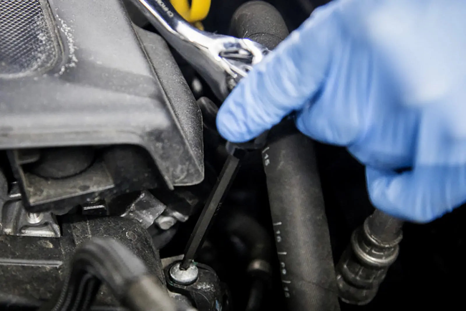 BlueSpot Ball End Hex Socket Bit Set Extra Long 7 Piece 110mm 3/8" Drive 3-10mm