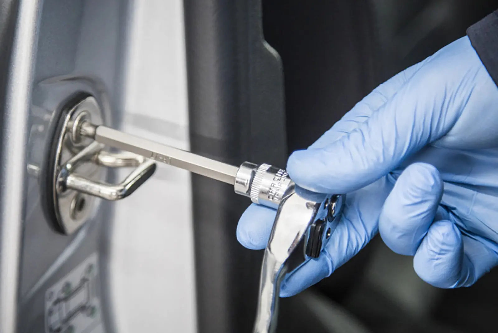 BlueSpot Spline Socket Bit Set 7 Piece 110mm 3/8" Drive Extra Long M4-M10