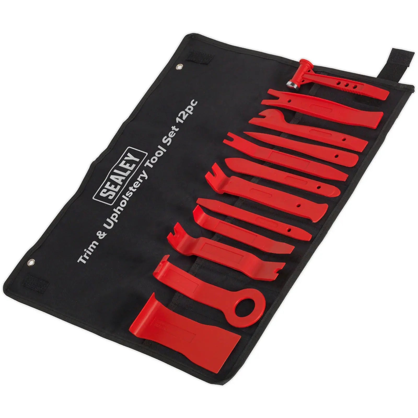 Sealey 12 Piece Trim and Upholstery Tool Set in Tool Roll