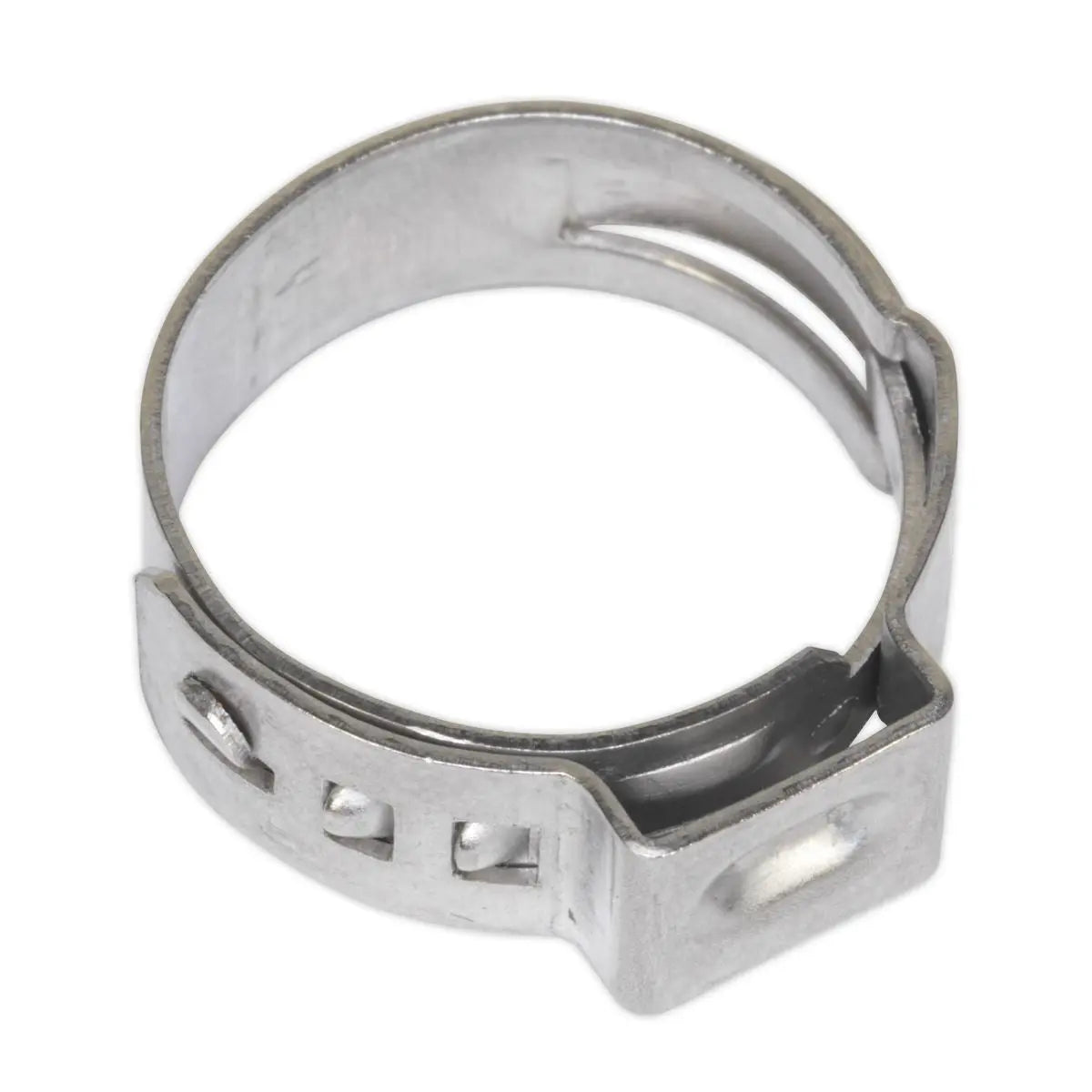 Sealey 25 Pack O-Clips Single Ear Stainless Steel 7mm-22.8mm