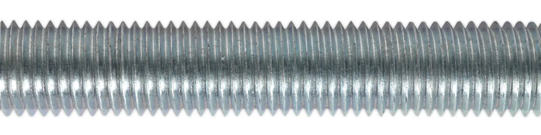 Sealey M6-24 1m Studding Threaded Bar Zinc Plated