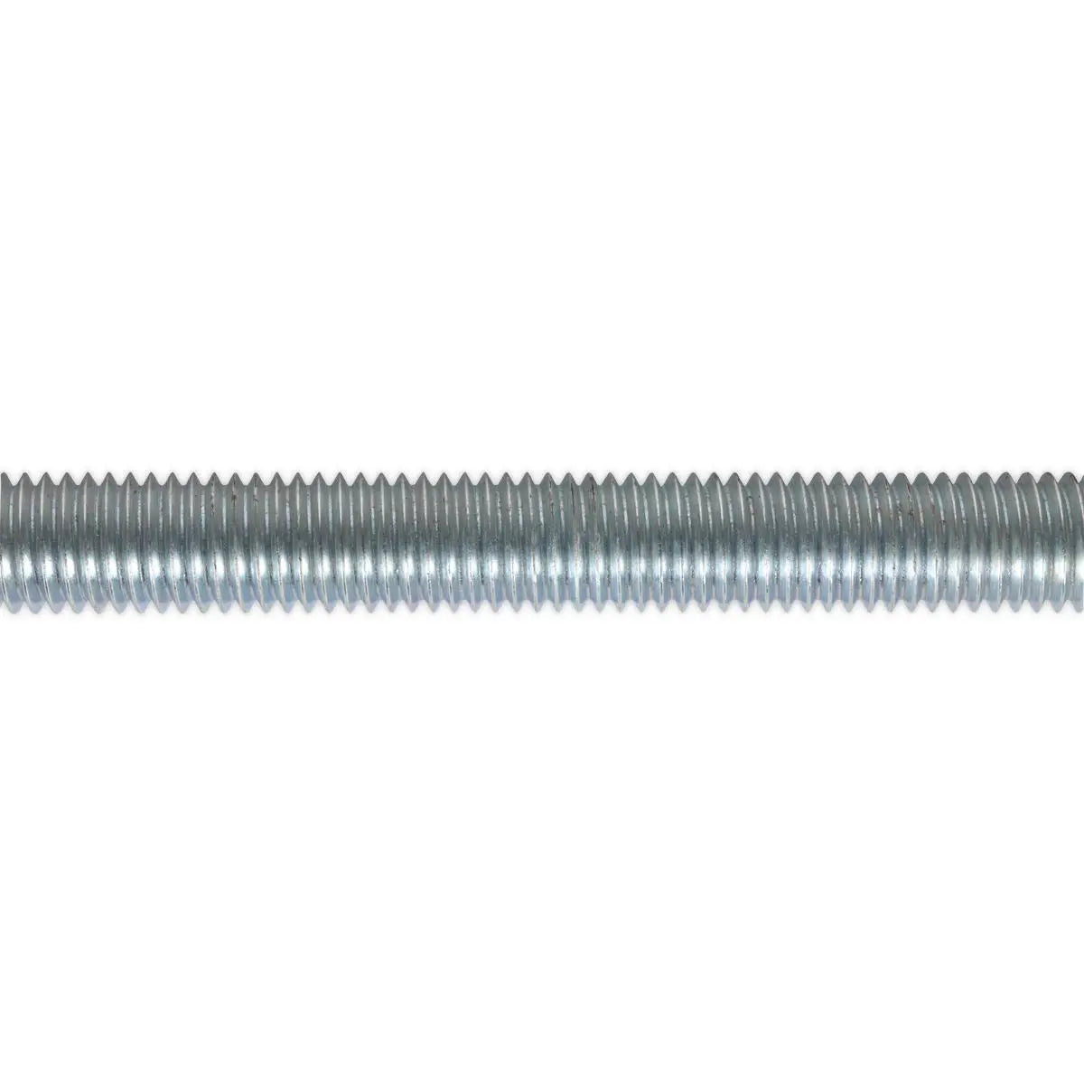 Sealey M6-24 1m Studding Threaded Bar Zinc Plated