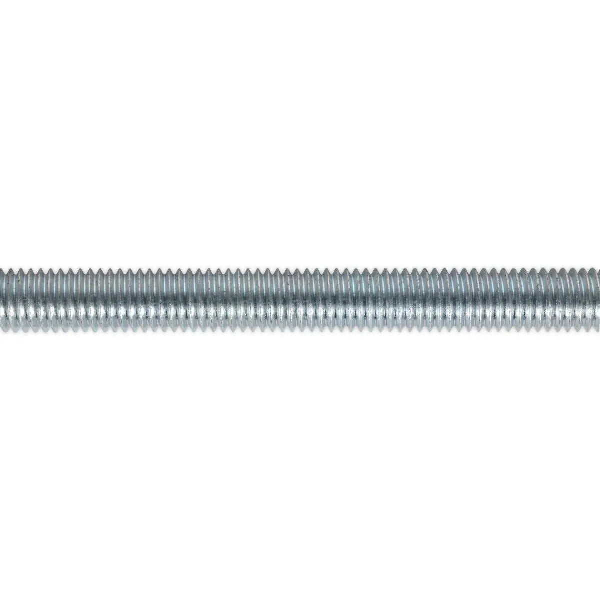 Sealey M6-24 1m Studding Threaded Bar Zinc Plated