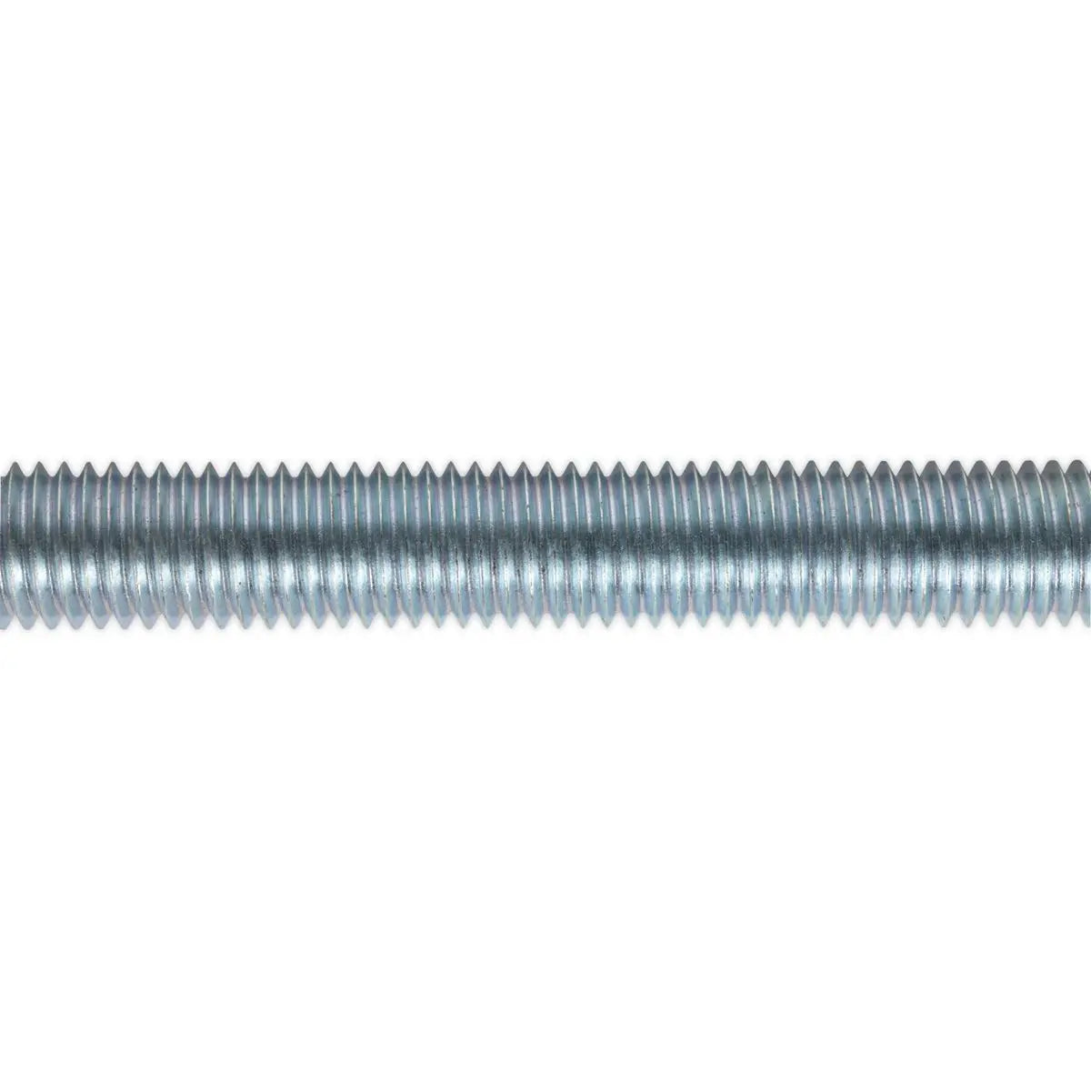 Sealey M6-24 1m Studding Threaded Bar Zinc Plated