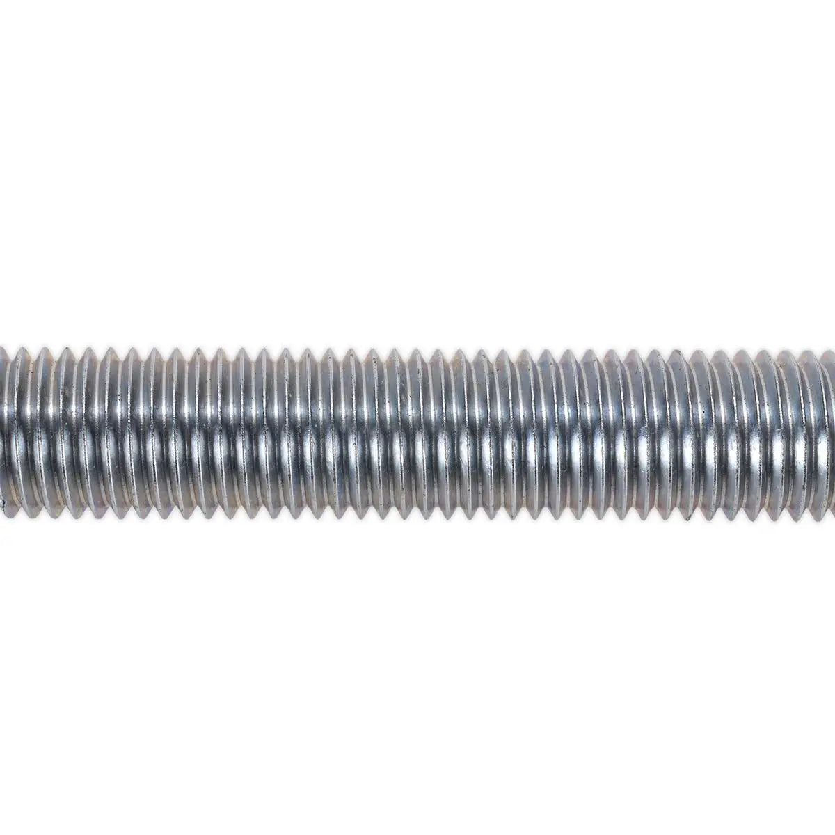 Sealey M6-24 1m Studding Threaded Bar Zinc Plated