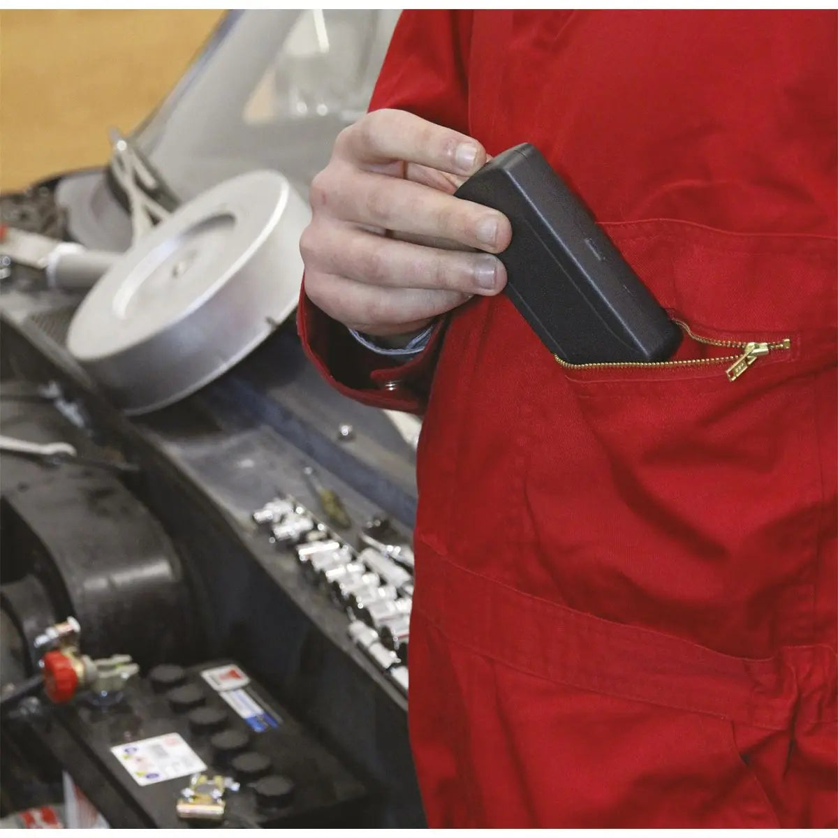 Sealey Pocket Multimeter AC DC Voltage Resistance Electrican Compact