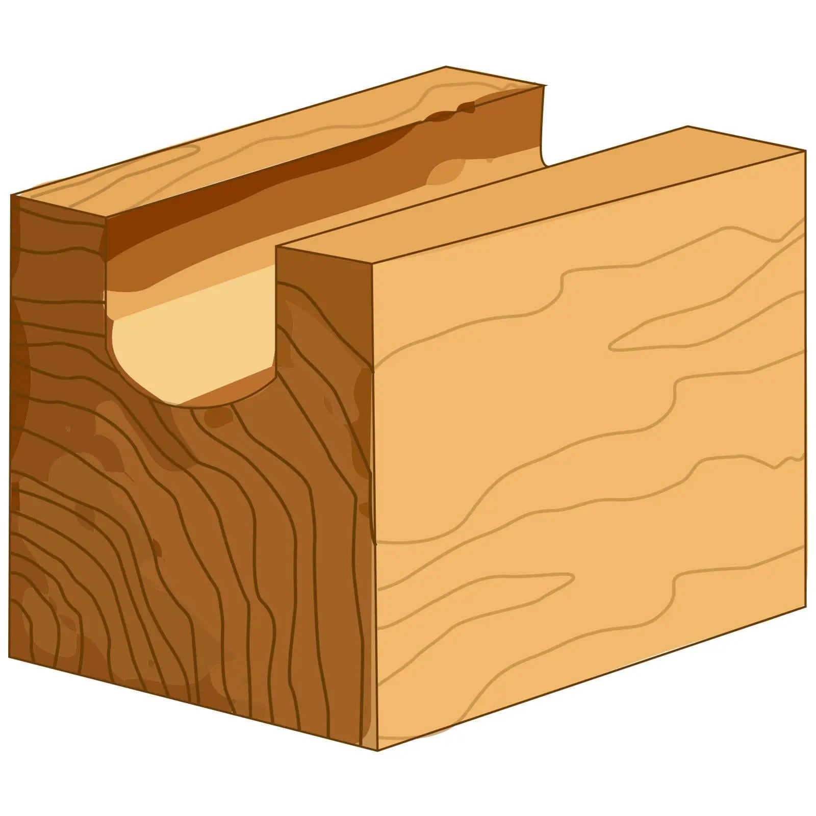 Silverline 1/4" Core Box Cutter 12.7 x 10mm TCT Router Bit Hardened Steel Shank