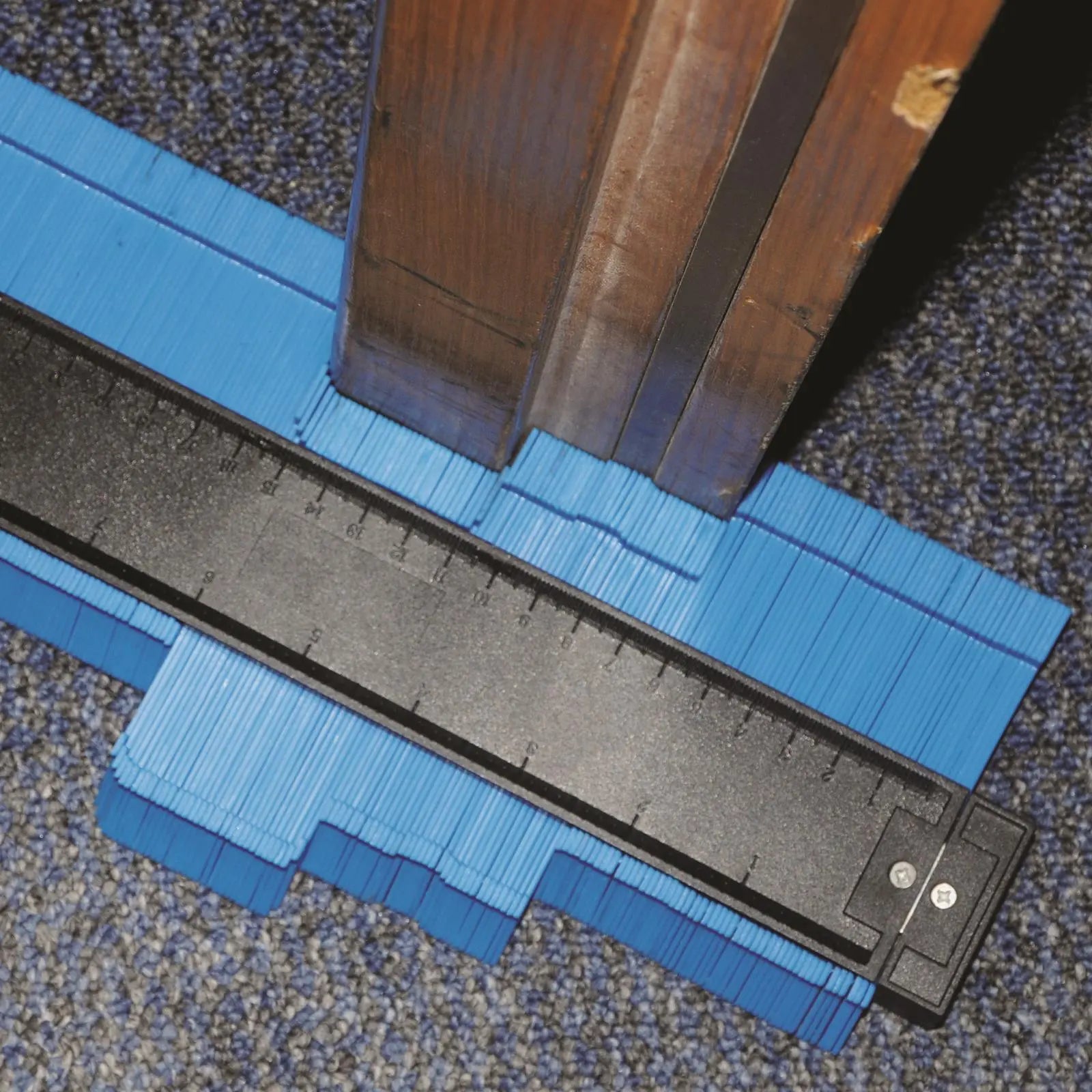 Silverline 250mm Profile Contour Gauge Deep Decorating Precision Template Tiling