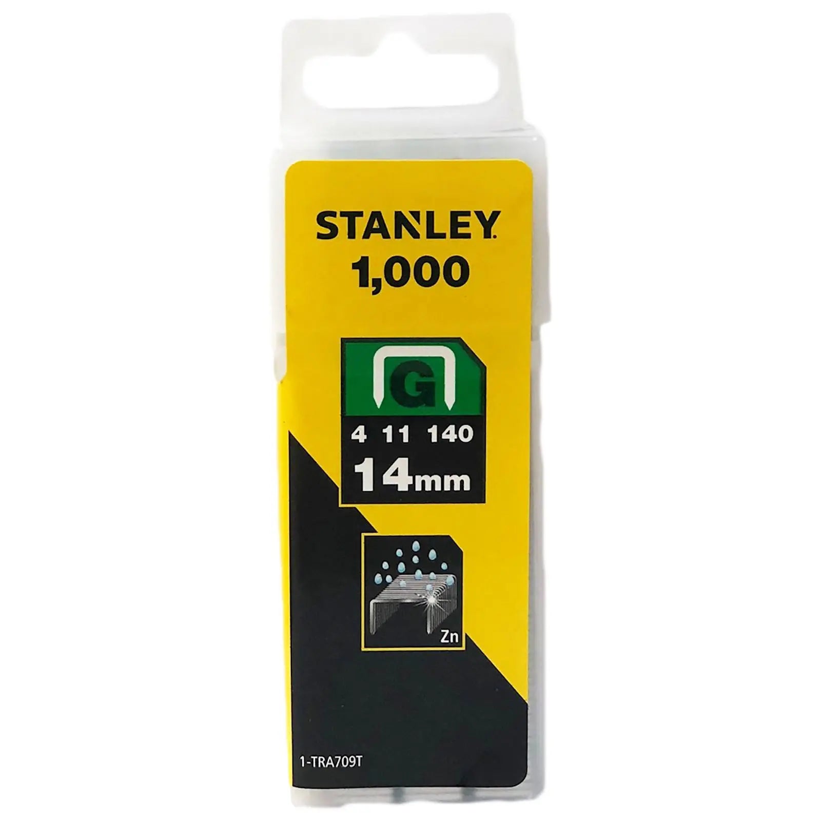 Stanley 1000 Piece Heavy Duty SharpShooter Staples Type G 4/11/140