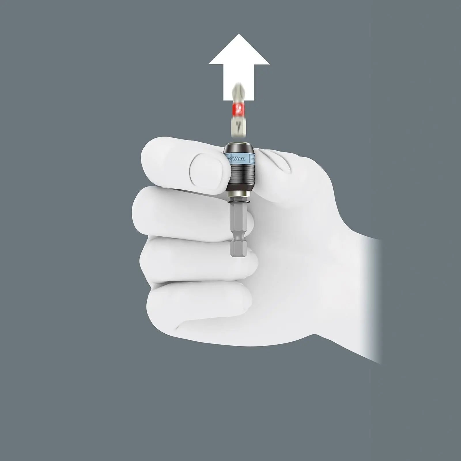 Wera Screwdriver Bit Set Bit Check 10 Stainless Steel 1 SB 10 Piece with Bit Holder White Rose Tools