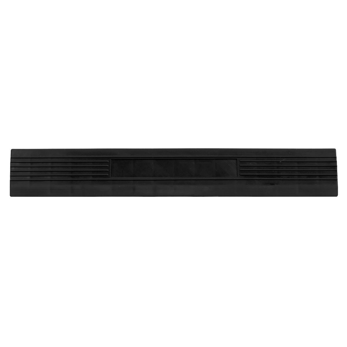 Sealey Polypropylene Floor Tile Edge 400 x 60mm Black Male - Pack of 6