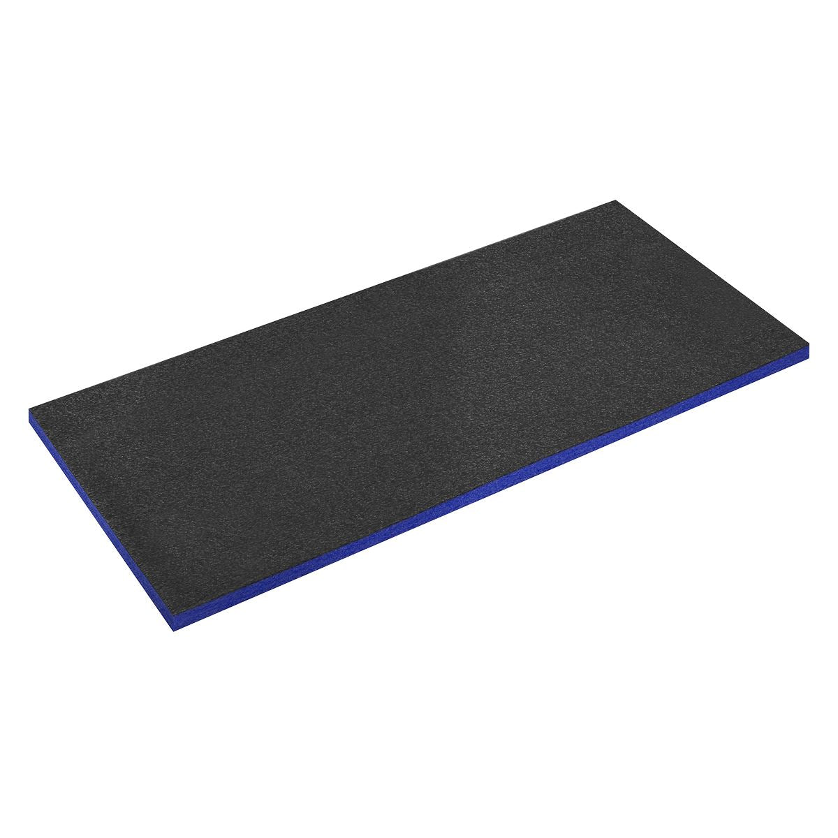 Sealey Easy Peel Shadow Foam Blue Black 1200 x 550 x 30mm Tool Tray Insert