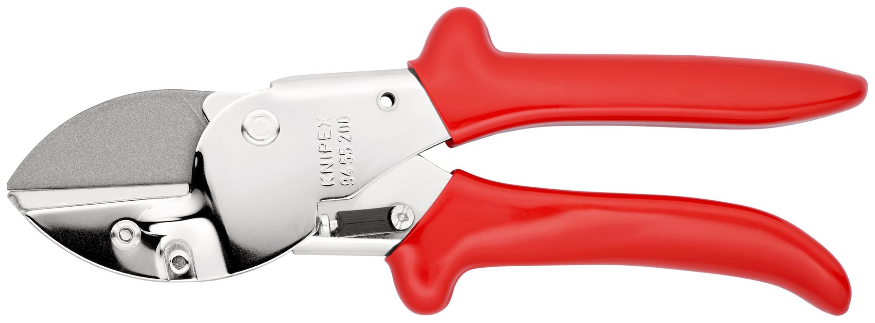 Knipex Anvil Shears 200mm Chrome Plated with Plastic Grips 94 55 200