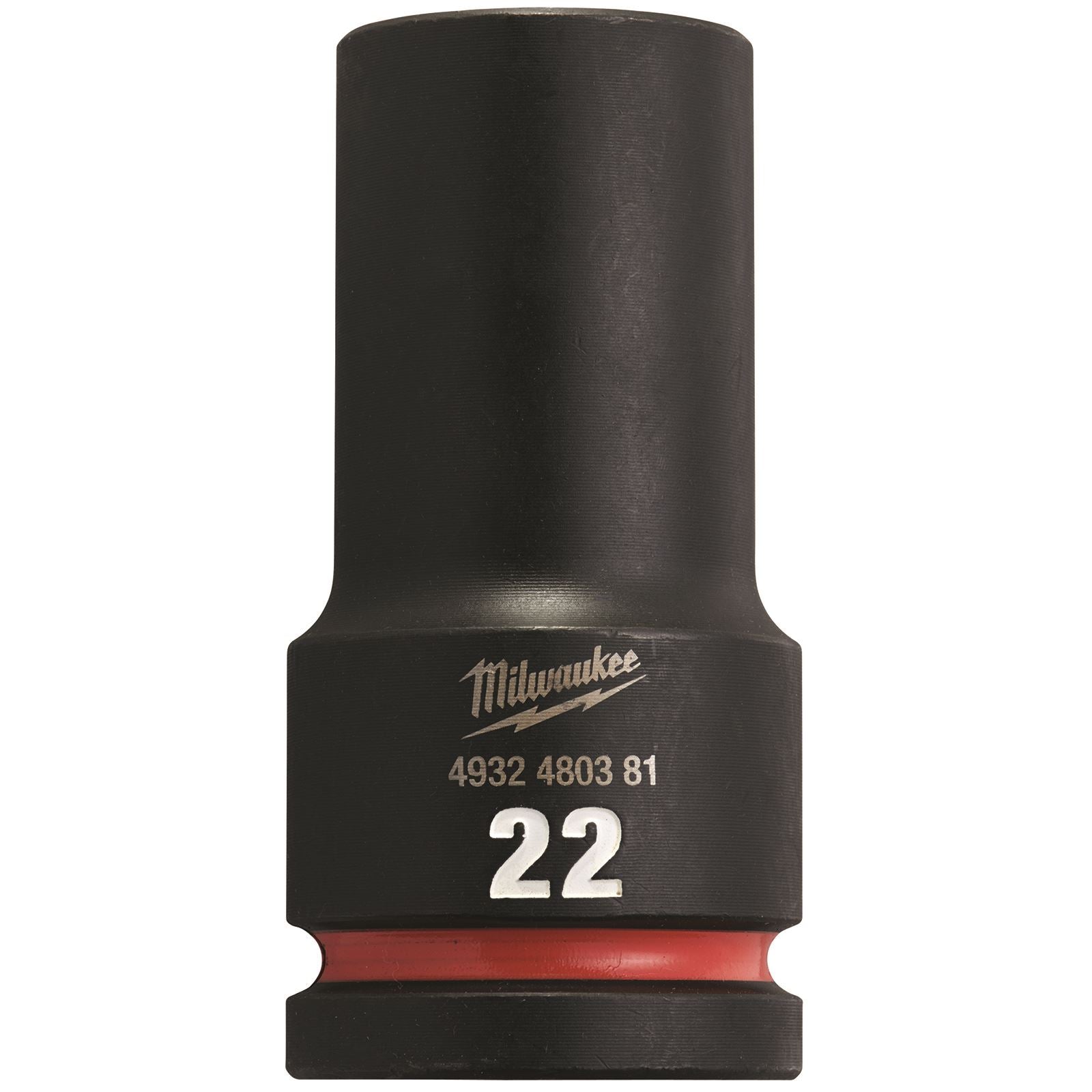 Milwaukee Impact Sockets Deep 3/4" Drive 17-50mm SHOCKWAVE Impact Duty