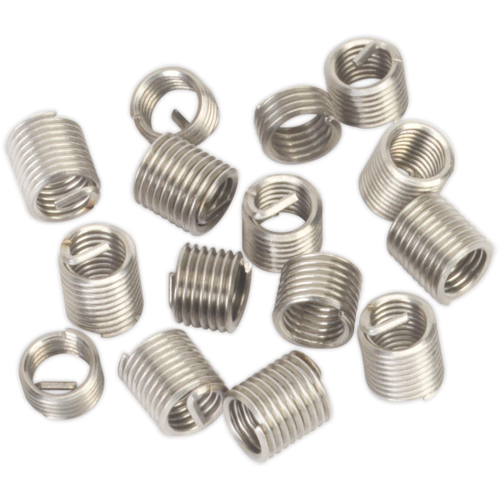 Sealey Thread Insert M5 x 0.8mm for TRM5 Threaded Inserts Helicoil 15 Pack