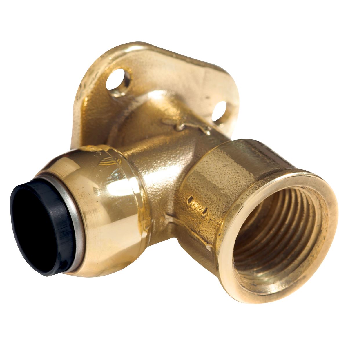 John Guest Wingback Elbow Ø22mm x 3/4"BSP Brass (SharkBite®)