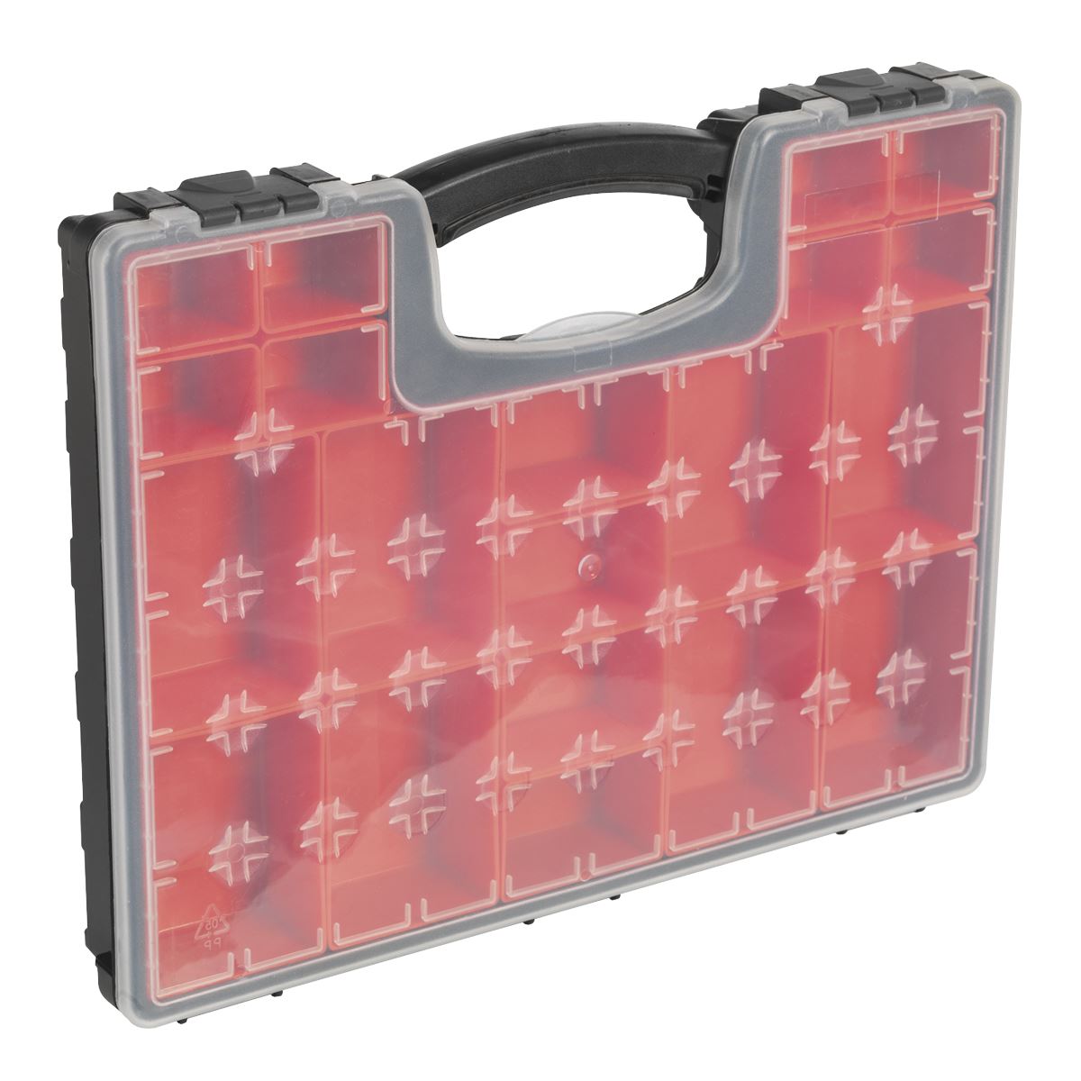 Sealey Parts Storage Case with 20 Removable Compartments