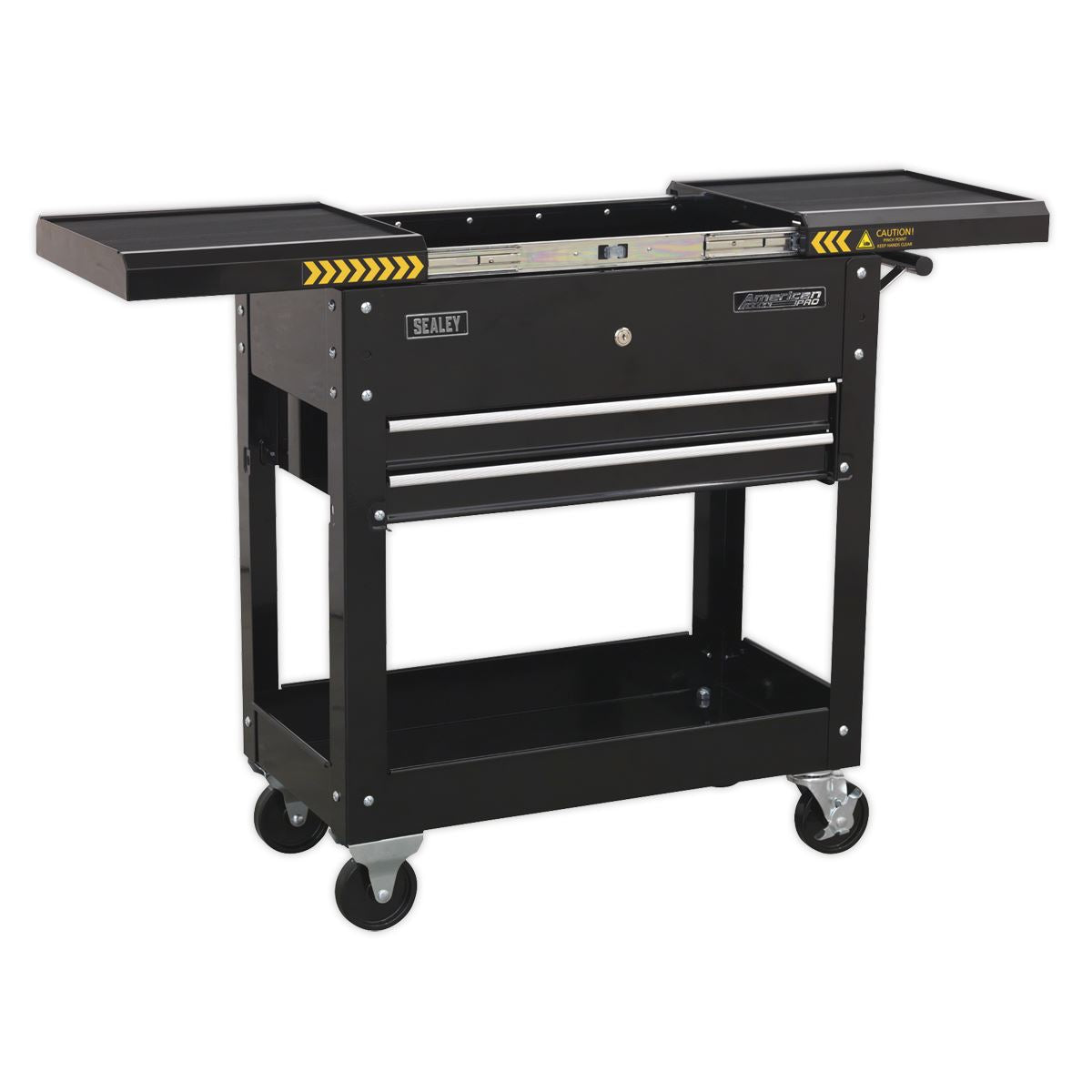 Sealey American Pro Mobile Tool & Parts Trolley - Black