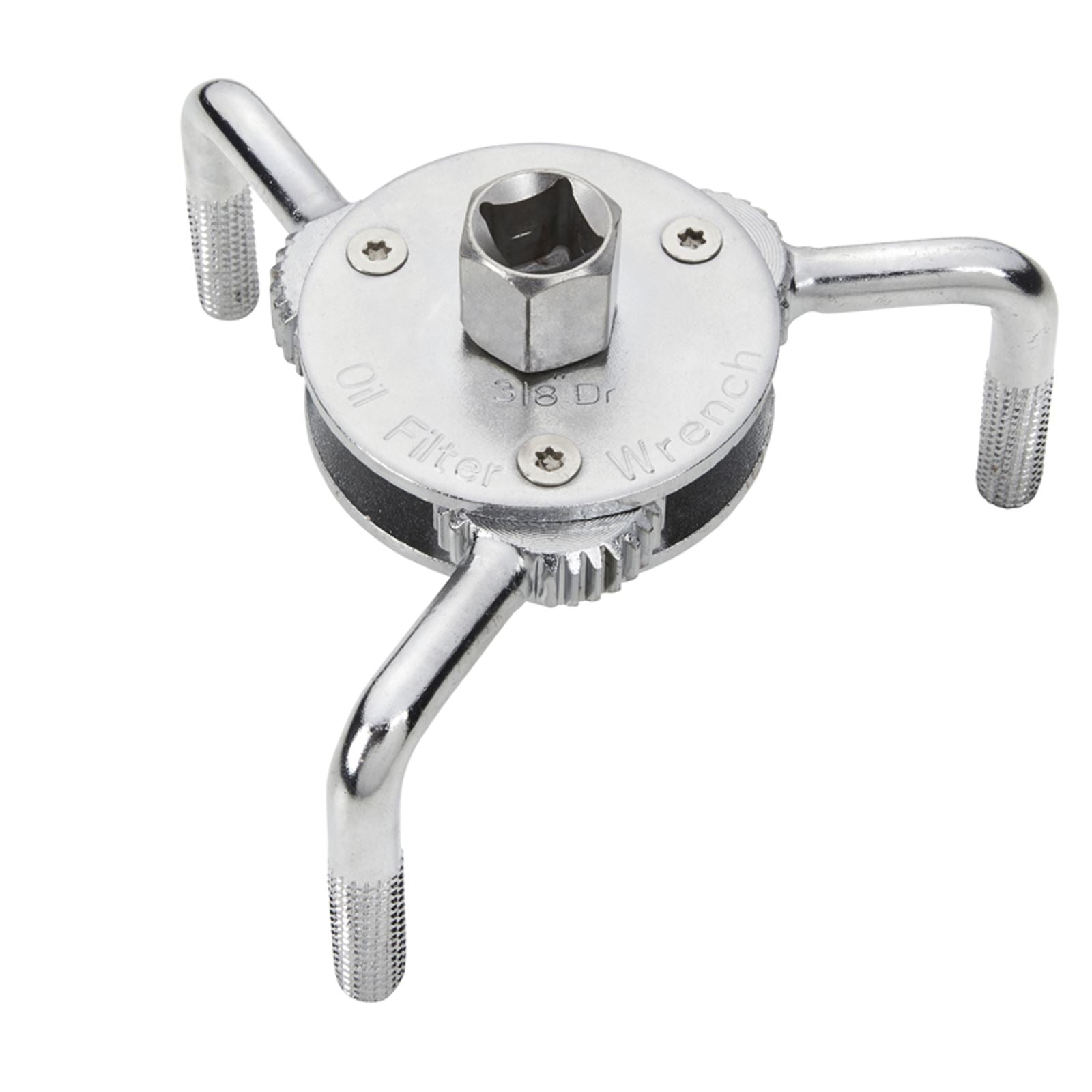 BlueSpot Adjustable Filter Wrench 3 Jaw Adjustable 3/8" 1/2" 65-120mm
