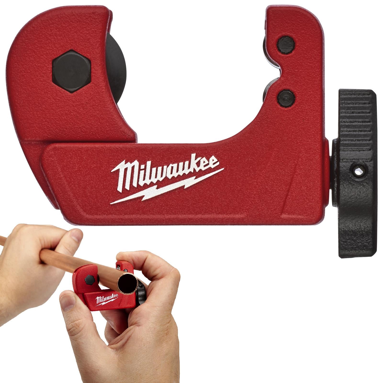 Milwaukee Mini Copper Pipe Tubing Cutter 3 - 22mm Capacity