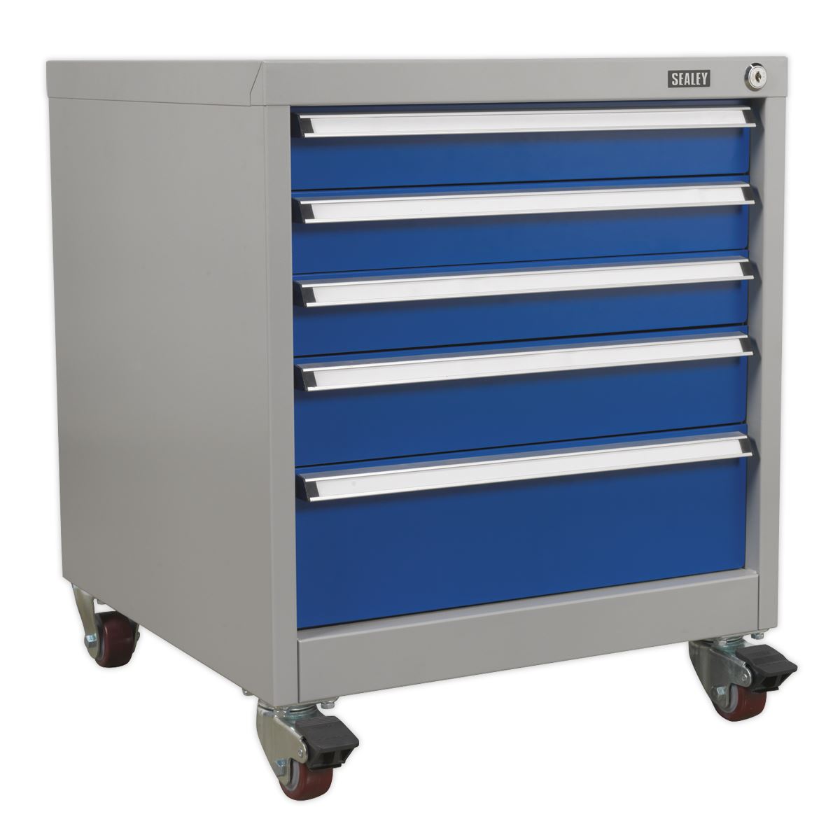 Sealey Premier Industrial Mobile Industrial Cabinet 5 Drawer