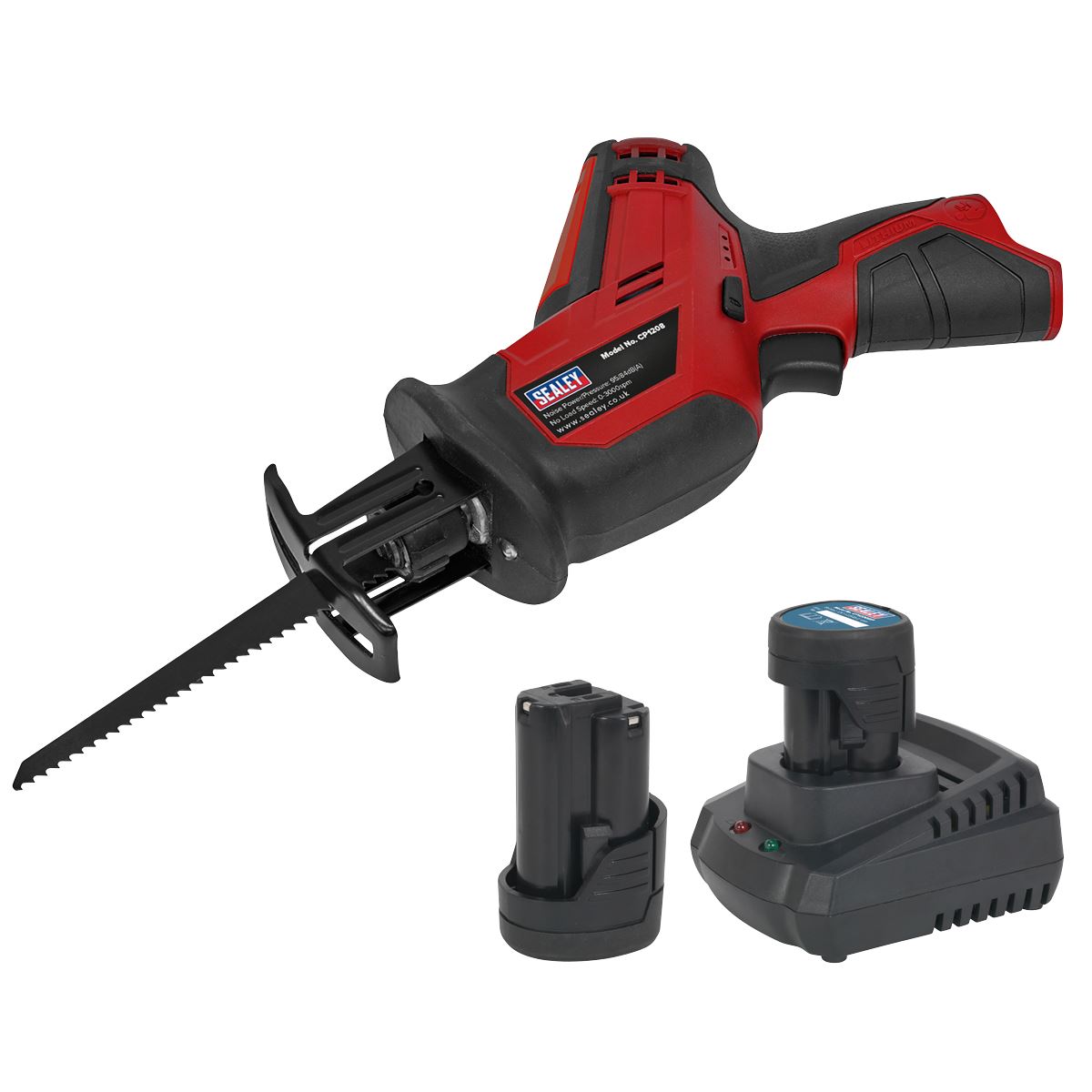 Sealey Cordless Reciprocating Saw 12V SV12 Series - 2 Batteries