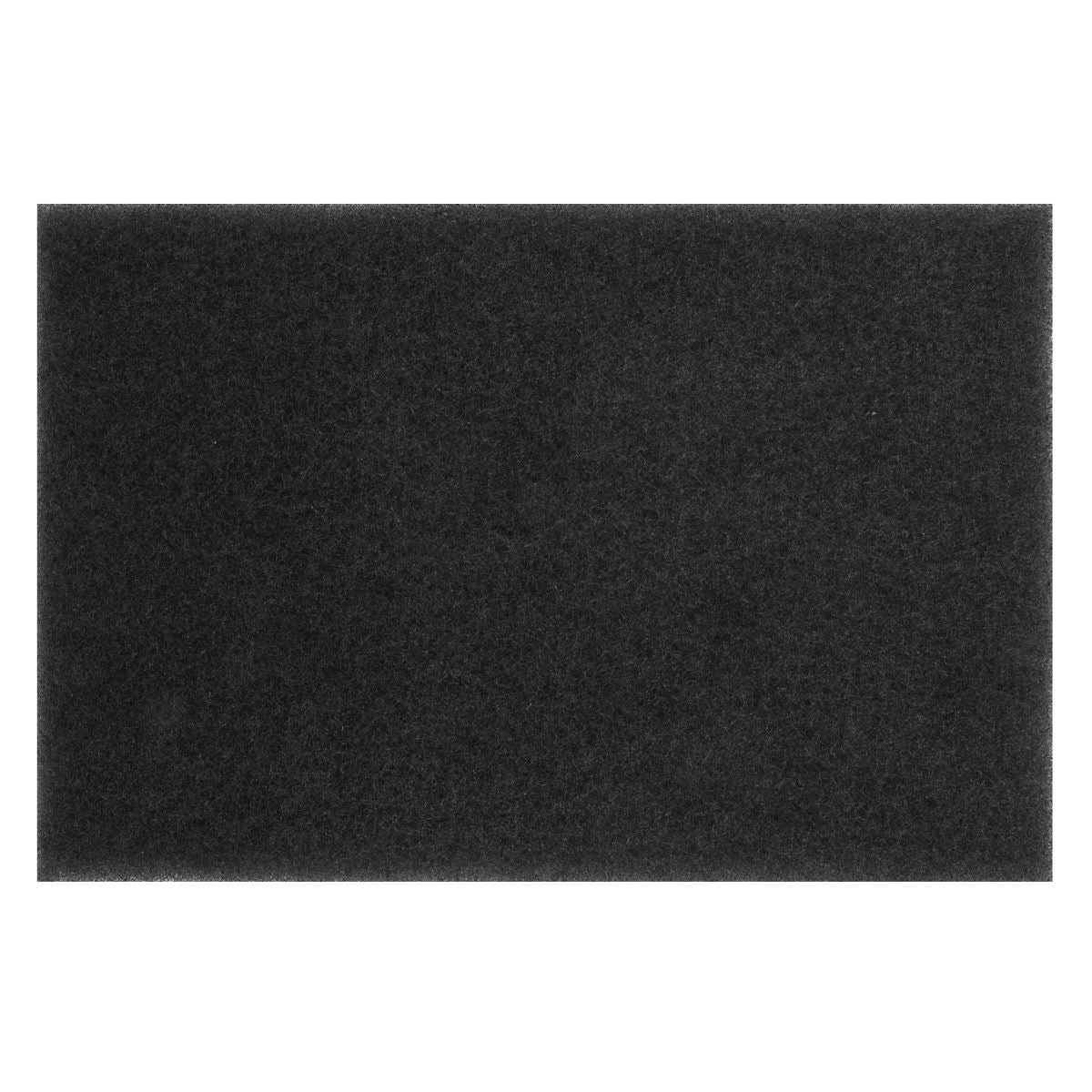 Worksafe by Sealey Black Stripping Pads 12 x 18 x 1" - Pack of 5
