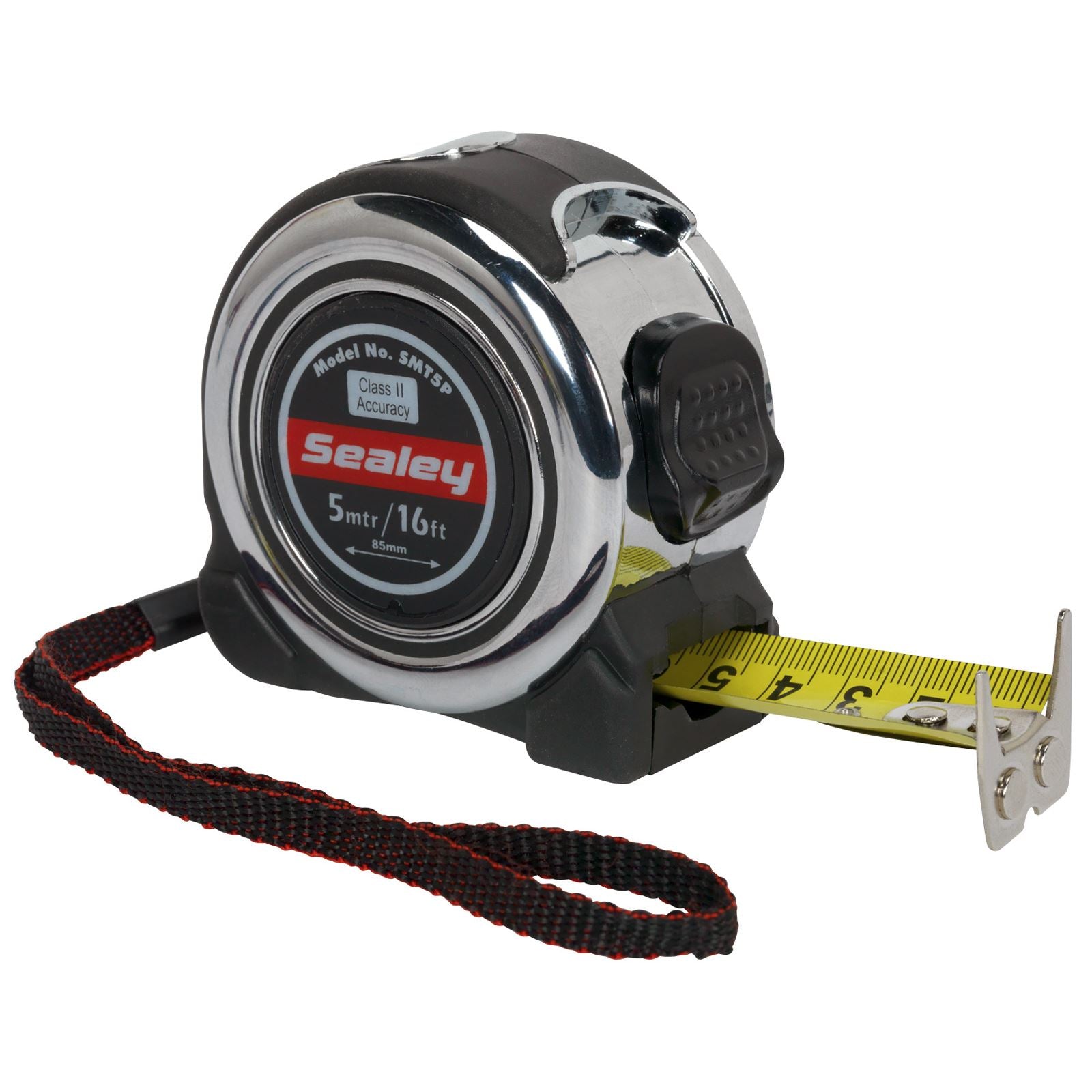 Sealey Professional Tape Measure Chrome Body 5m or 8m