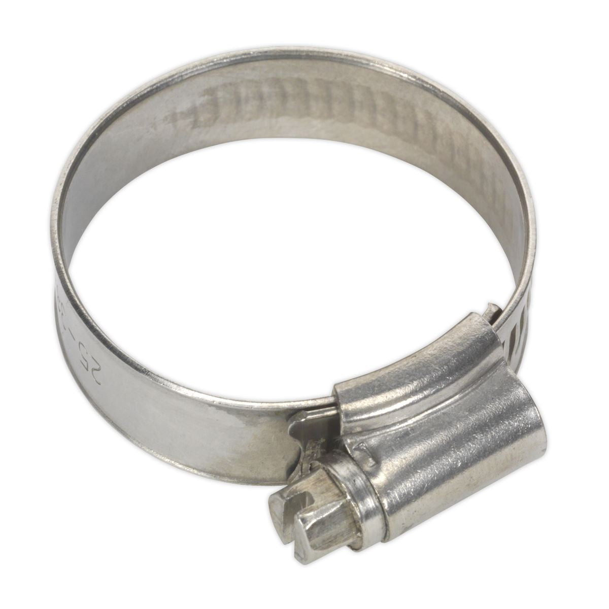 Sealey Hose Clip Stainless Steel Ø25-38mm Pack of 10