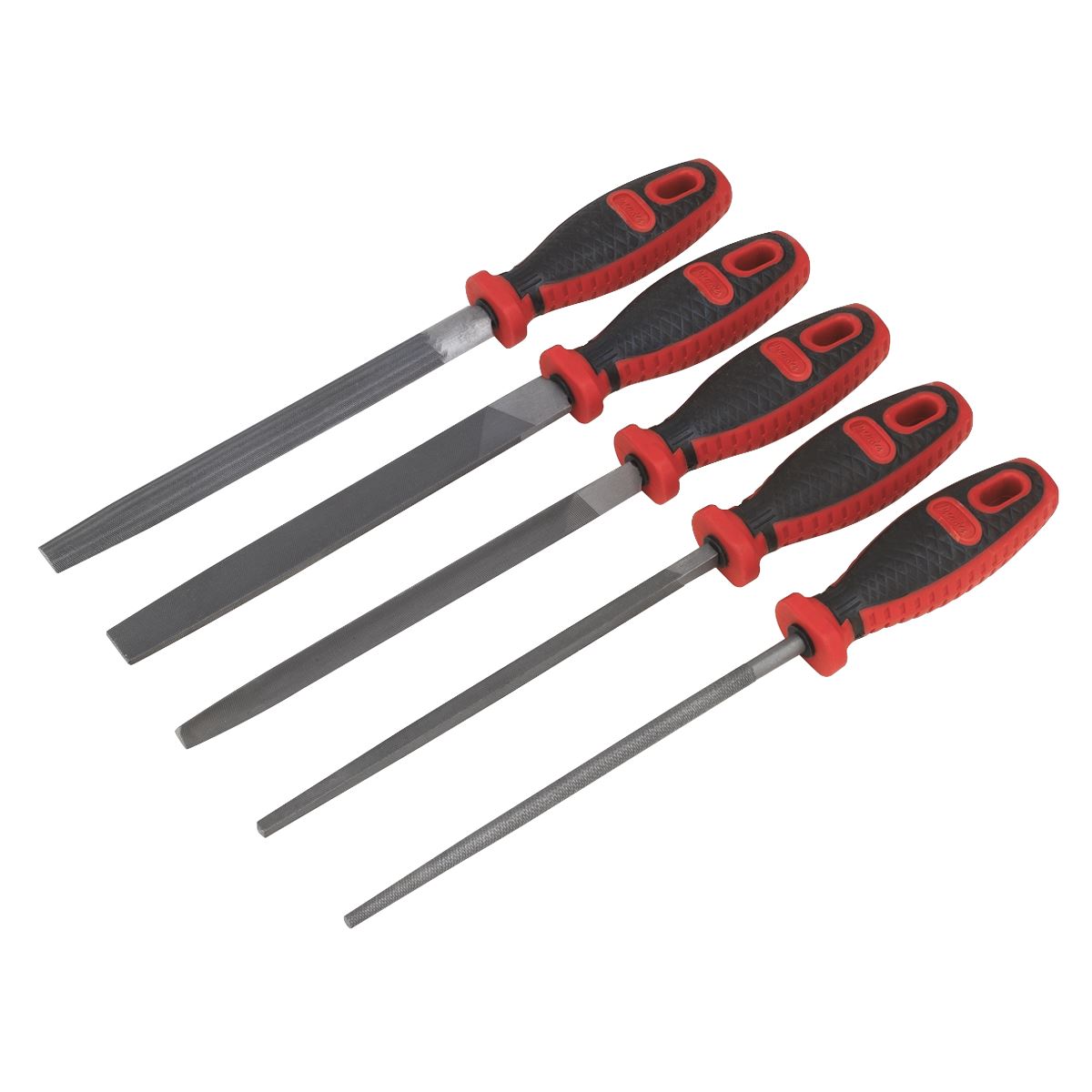 Sealey Premier Smooth Cut Engineer’s File Set 5pc 200mm