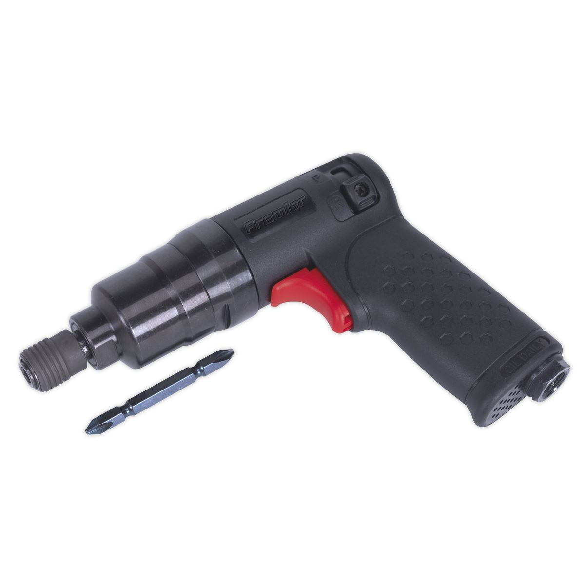 Sealey Premier Air Pistol Screwdriver Mini 600lb.in(67Nm) Composite Premier