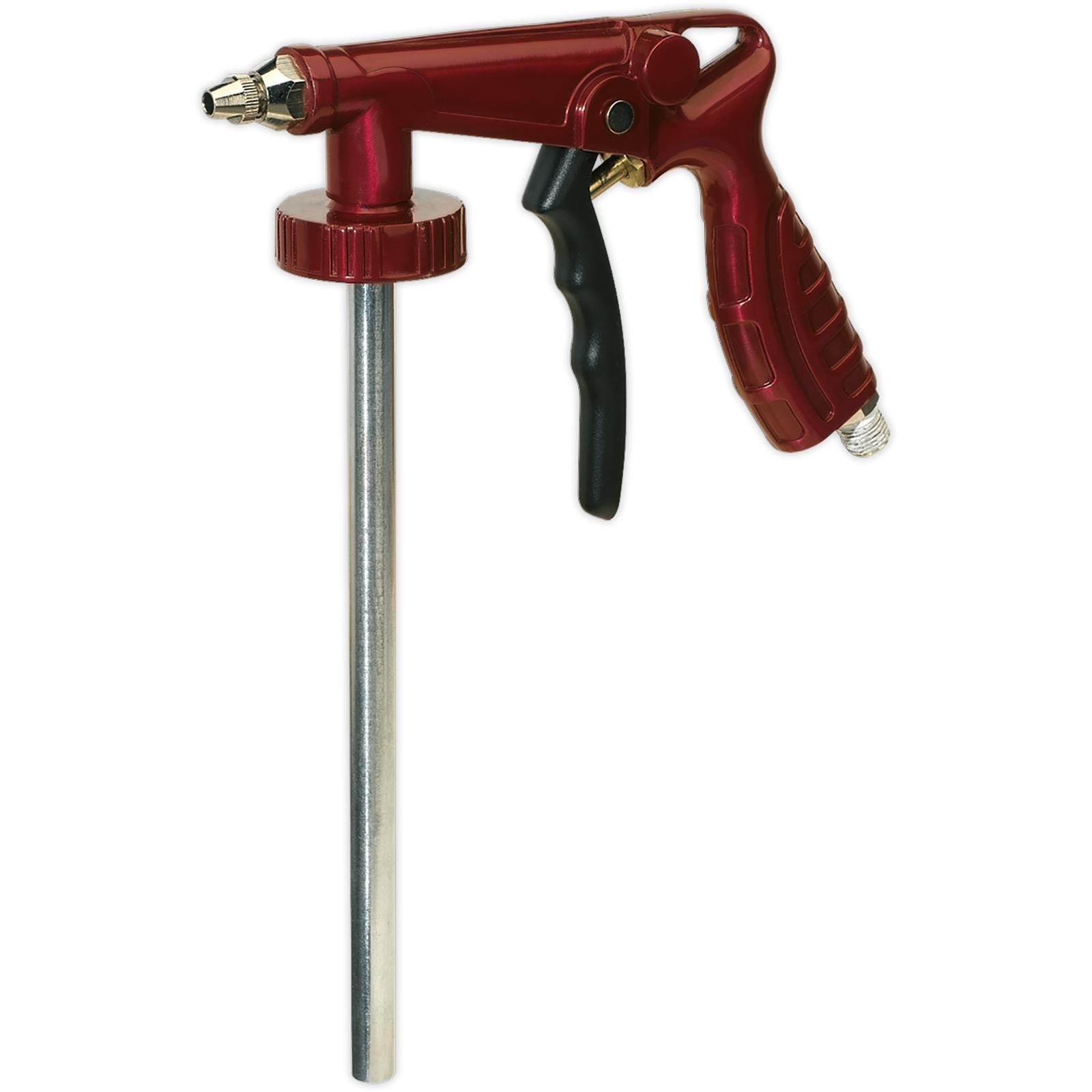 Sealey Air Operated Underbody Coating Gun 1/4" BSP with Flexible Hose