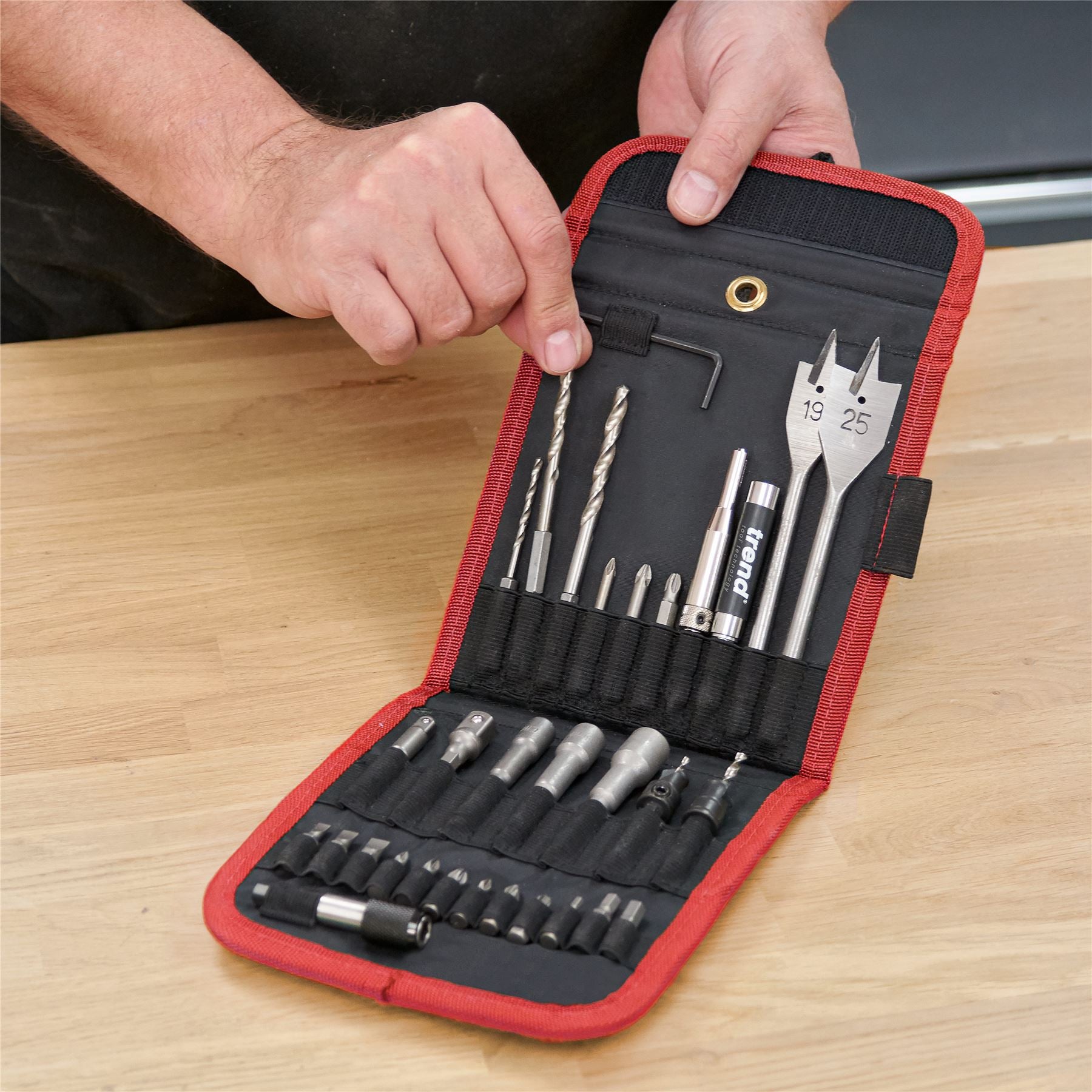 Trend Quick Release 30Pcs Set In Tool Holder QR/SET/1