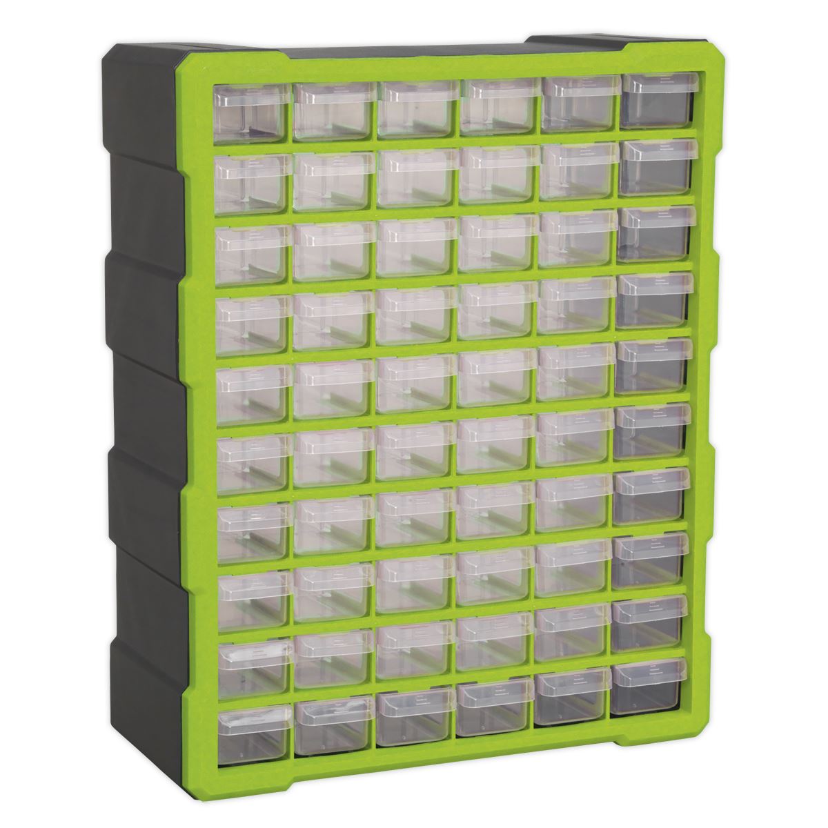 Sealey Cabinet Box 60 Drawer - Green/Black