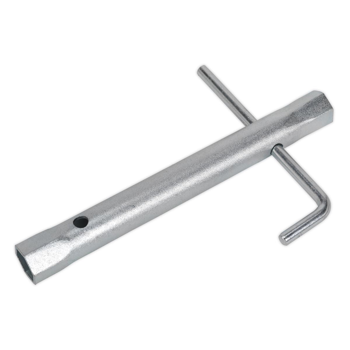 Sealey Long Reach Double End Spark Plug Box Spanner with L-Bar 16/18mm