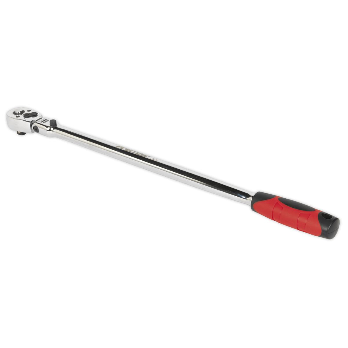 Sealey Ratchet Wrench Flexi-Head Extra-Long 455mm 3/8"Sq Drive Premier