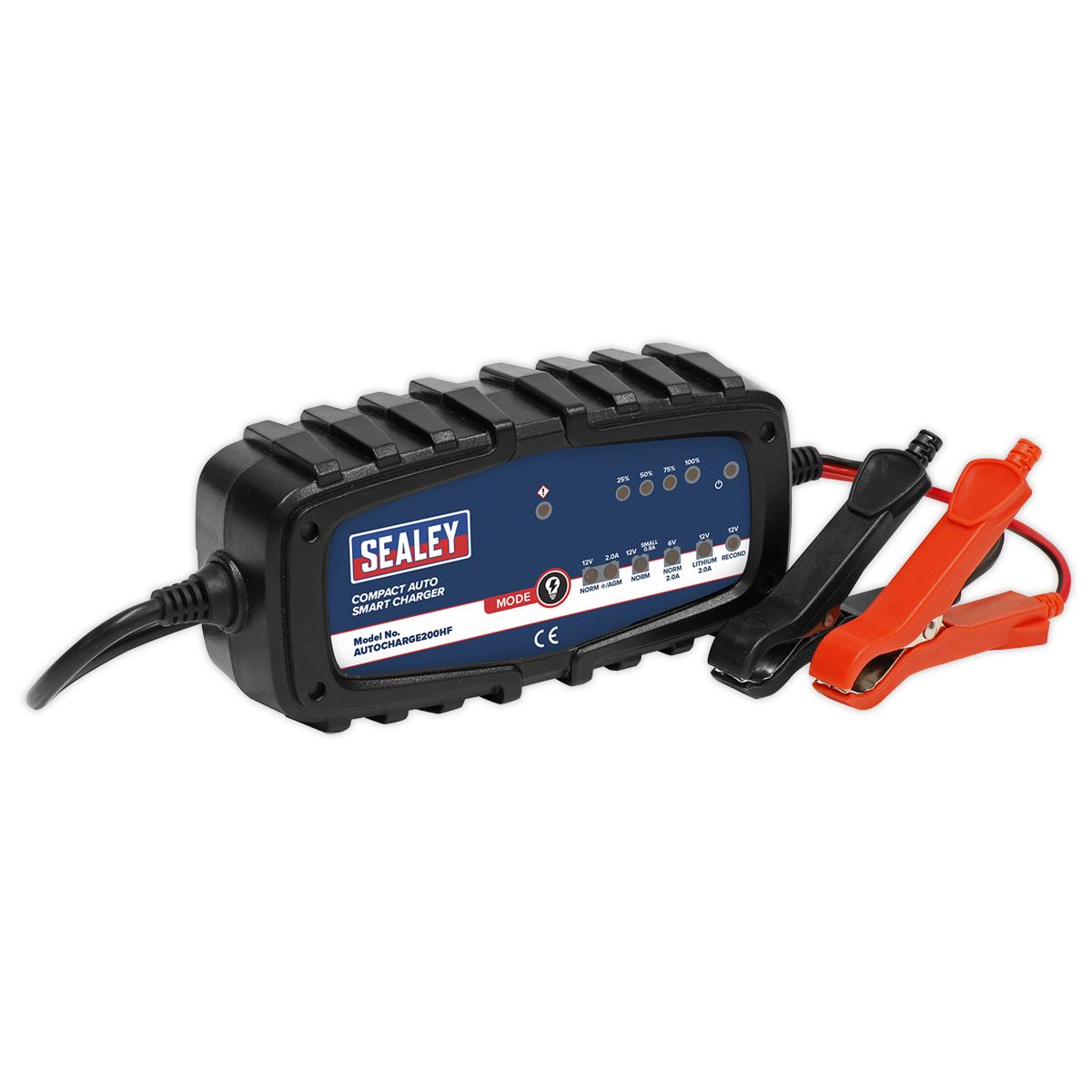 Sealey Compact Auto Smart Charger & Maintainer 2A 6/12V