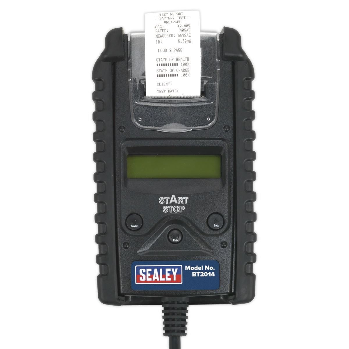 Sealey Digital Start/Stop Battery & Alternator Tester with Printer 6/12/24V