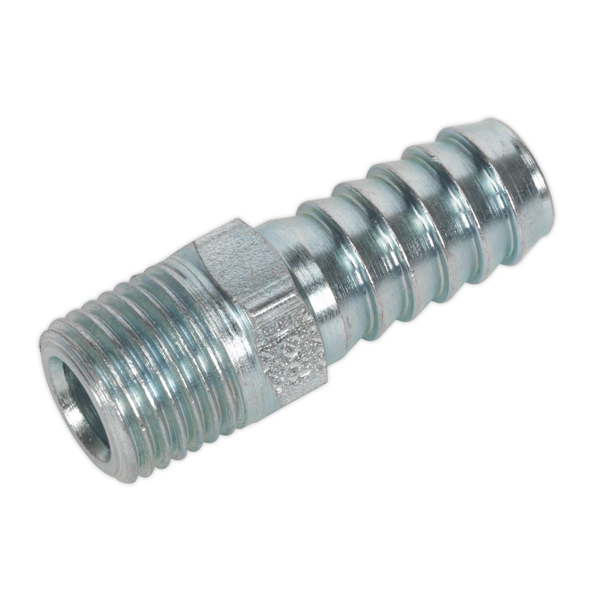 PCL Screwed Tailpiece Male 1/4"BSPT - 3/8" Hose Pack of 5