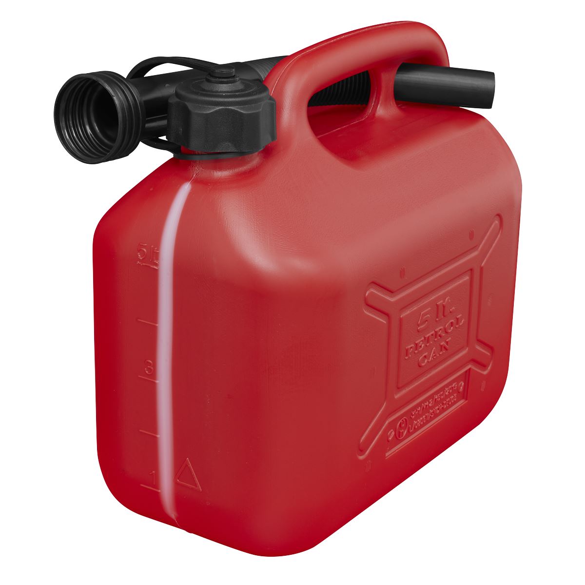 Sealey Fuel Can 5L - Red