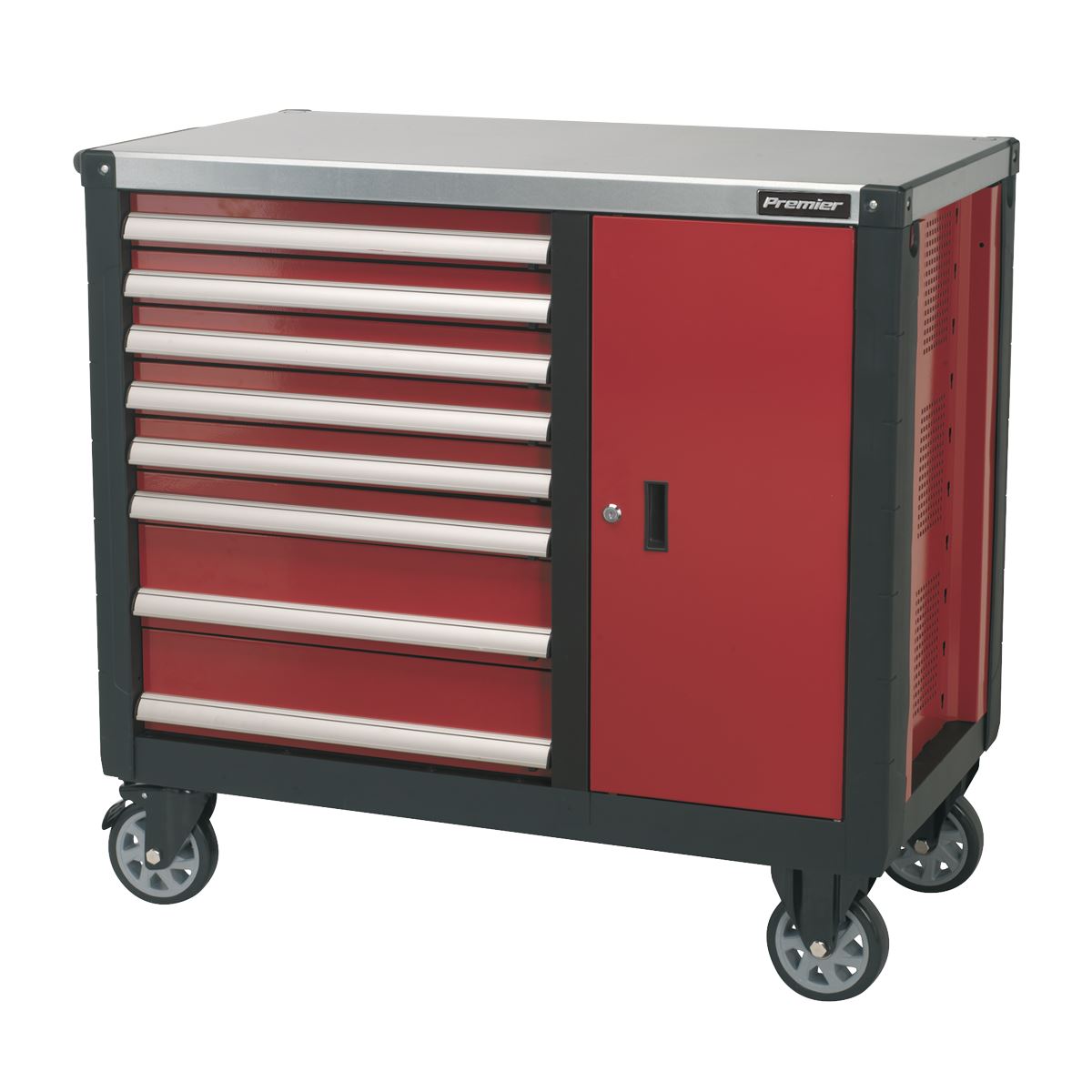 Sealey Premier Mobile Workstation 8 Drawer with Ball-Bearing Slides