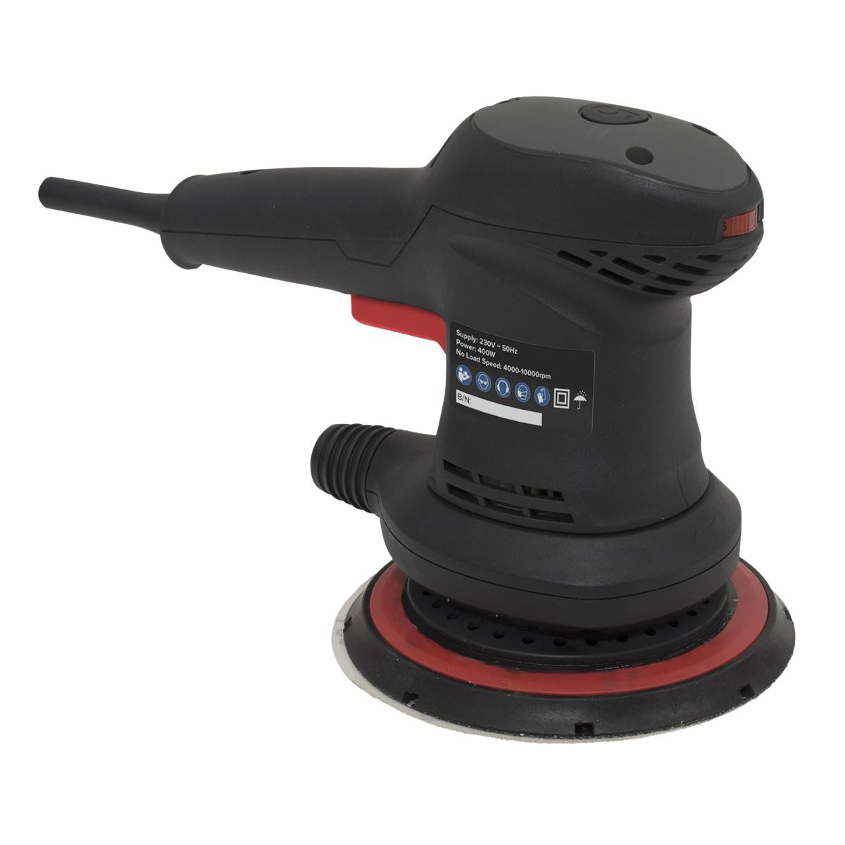 Sealey Premier Random Orbital Electric Sander Ø150mm 400W