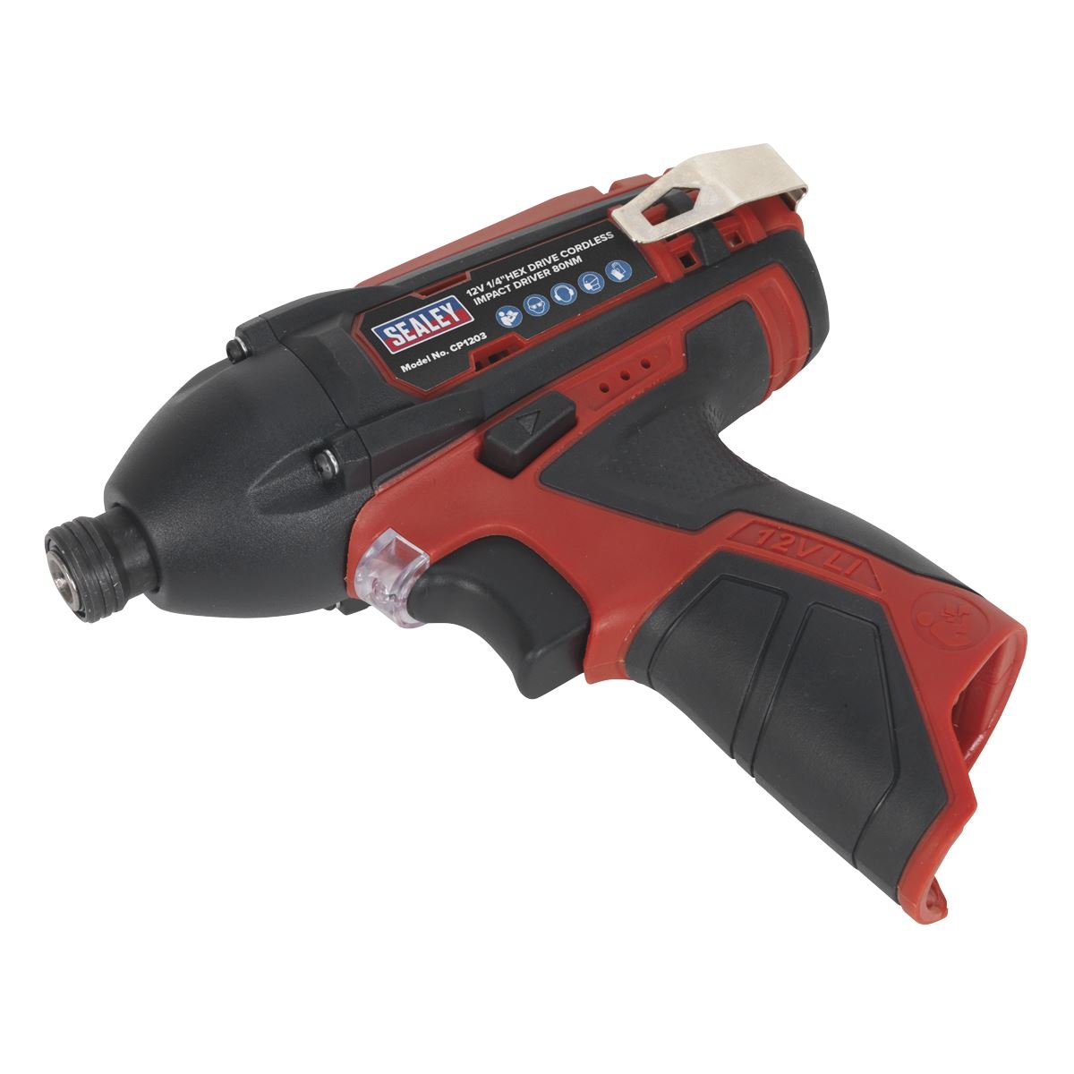 Sealey Cordless Impact Driver 1/4"Hex Drive 12V SV12 Series - Body Only