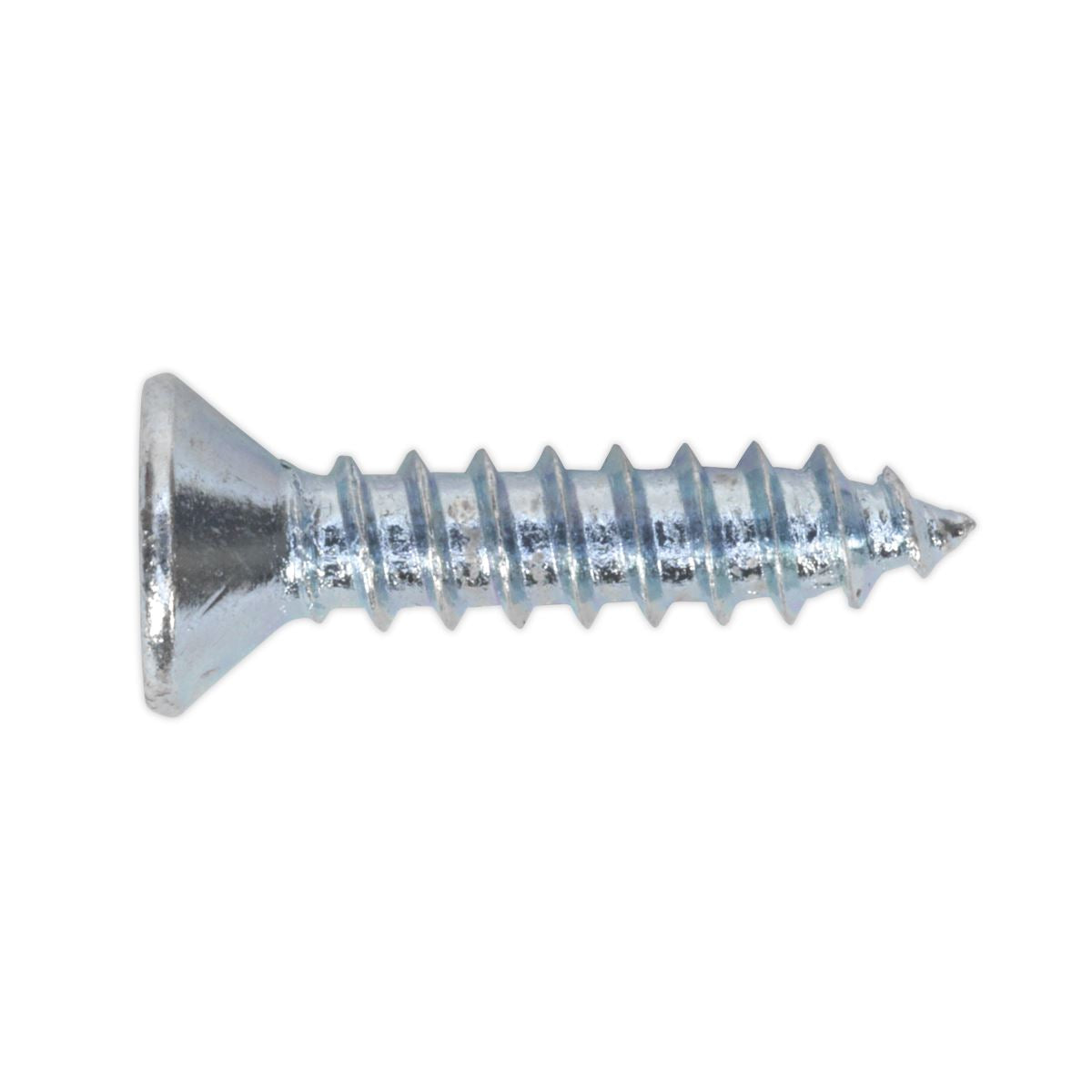 Sealey Self Tapping Screw 3.5 x 16mm Countersunk Pozi Pack of 100