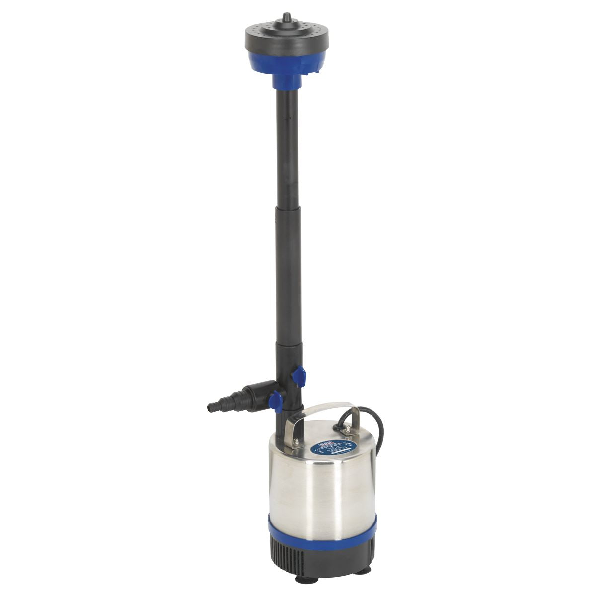 Sealey Submersible Pond Pump Stainless Steel 3000L/hr 230V