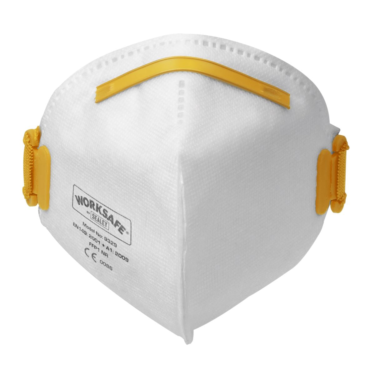 Worksafe by Sealey Fold Flat Mask FFP1 - Pack of 3