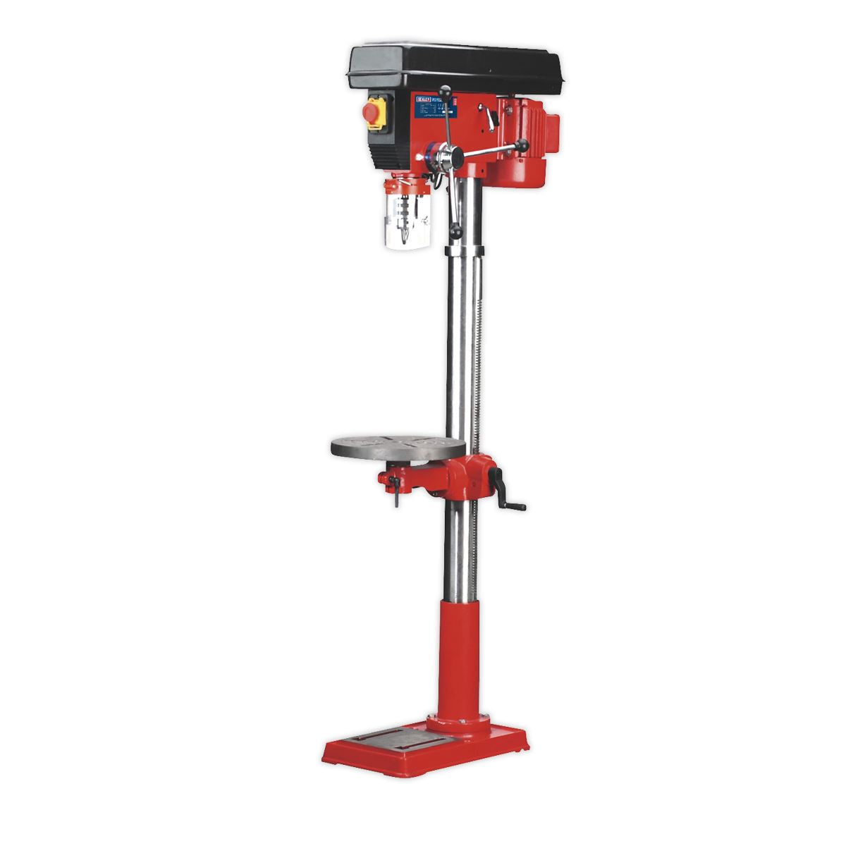 Sealey Pillar Drill Floor 16-Speed 1630mm Height 650W/230V