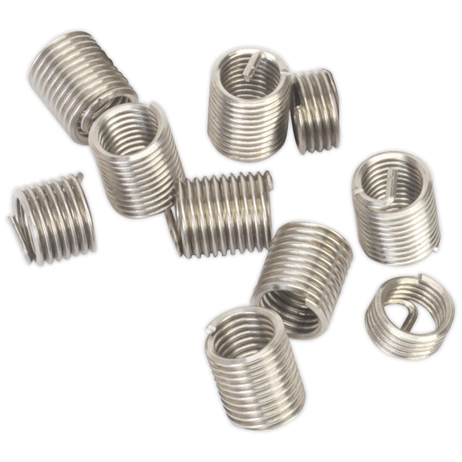 Sealey Thread Insert M9 x 1.25mm for TRM9 Threaded Inserts Helicoil 10 Pack