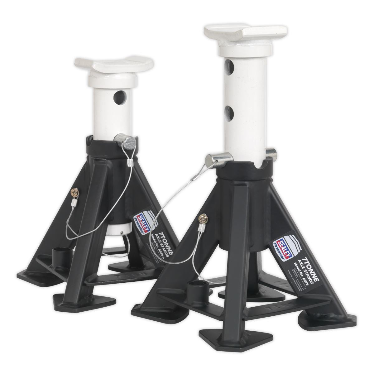 Sealey Premier Premier Short Axle Stands (Pair) 7 Tonne Capacity per Stand